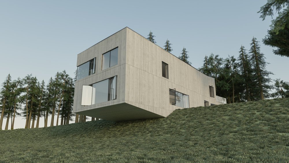 Concrete house